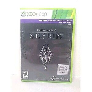 The Elder Scrolls V: Skyrim (Xbox 360) W/Manual 2010
